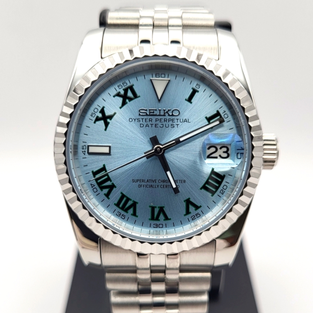 New Seiko Mod 36mm Automatic Watch